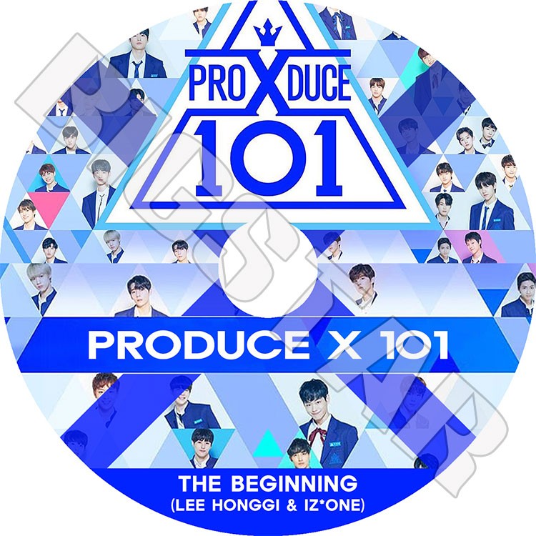 K-POP DVD/ PRODUCE X 101 THE BEGINNING HONGGI IZONE(日本語字幕あり)/プロデュース X 101 PRODUCE X X1 エックスワン ホンギ アイズワン