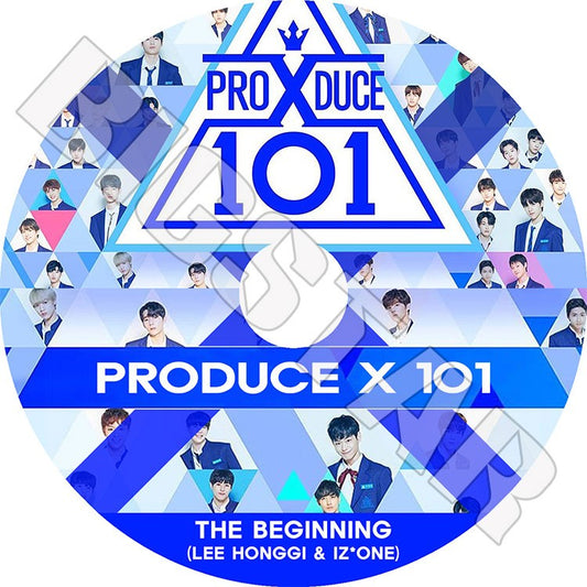 K-POP DVD/ PRODUCE X 101 THE BEGINNING HONGGI IZONE(日本語字幕あり)／プロデュース X 101 PRODUCE X X1 エックスワン ホンギ アイズワン