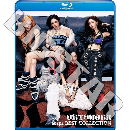 Blu-ray/ aespa 2025 BEST COLLECTION★Dirty Work Whiplash Armageddon Supernova Drama Spicy Girls Savage Next Level Black Mamba/ エスパ
