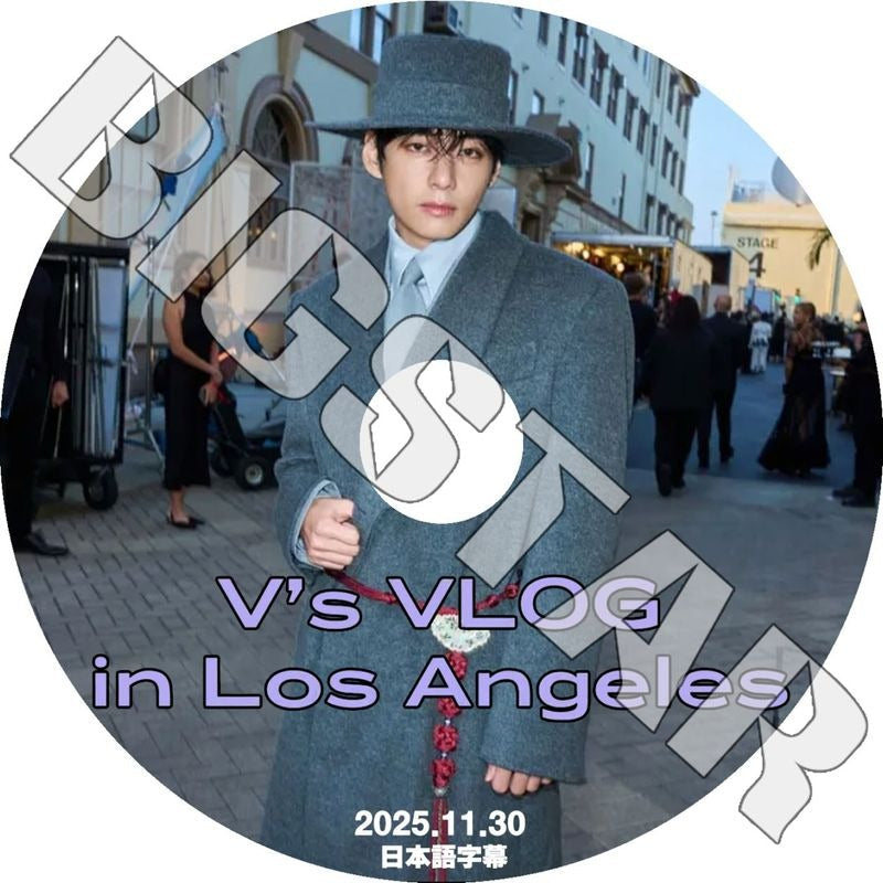K-POP DVD/ バンタン テヒョン VLOG in LA (2025.11.30) (日本語字幕あり)/ バンタン テヒョン V BANGTAN KPOP DVD