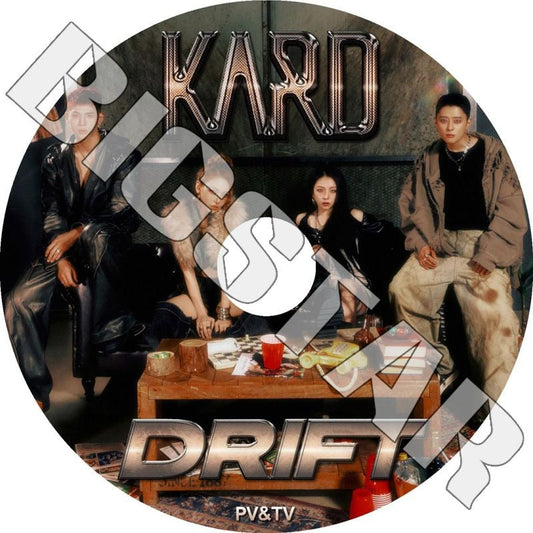 K-POP DVD/ KARD 2025 PV/TV Collection★Touch Tell My Momma ICKY Ring The Alarm GUNSHOT RED MOON/ K.A.R.D カード KARD KPOP