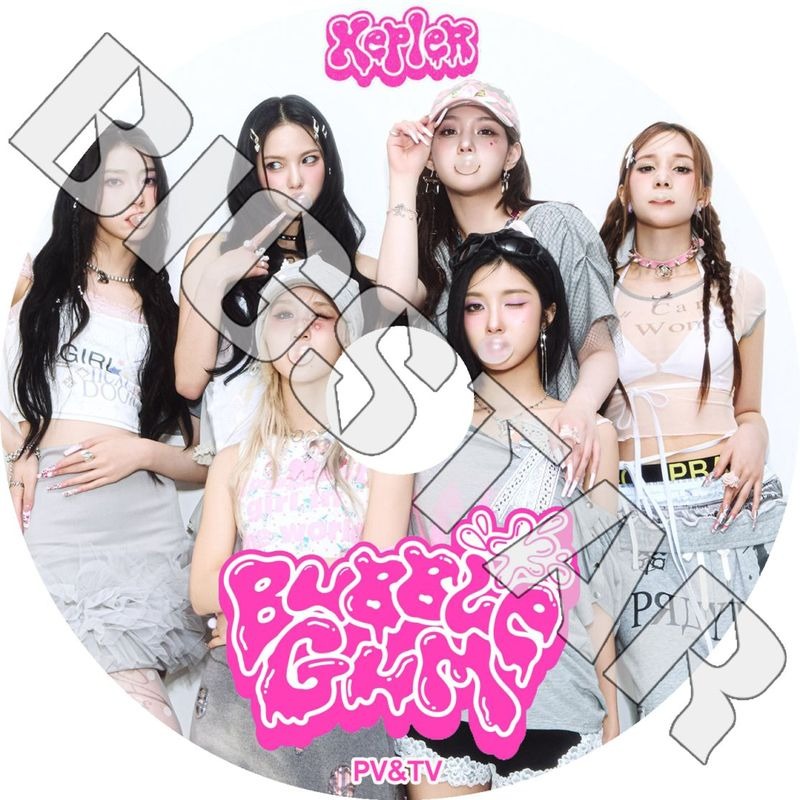 K-POP DVD/ kep1er 2025 PV/TV Collection★BUBBLE GUM TIPI-TAP Shooting Star Galileo Giddy We Fresh UP! WA DA DA/ kep1er ケプラー