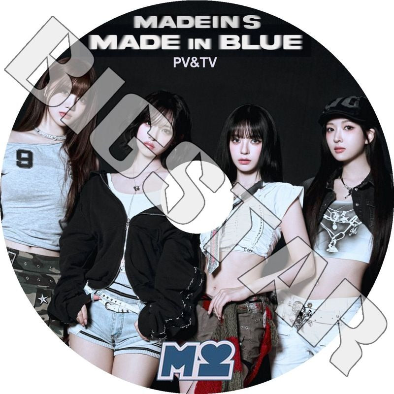 K-POP DVD/ MADEIN 2025 2nd PV/TV Collection★BLUE LOVE, AFRAID UNO/ MADEIN メイディン KPOP DVD