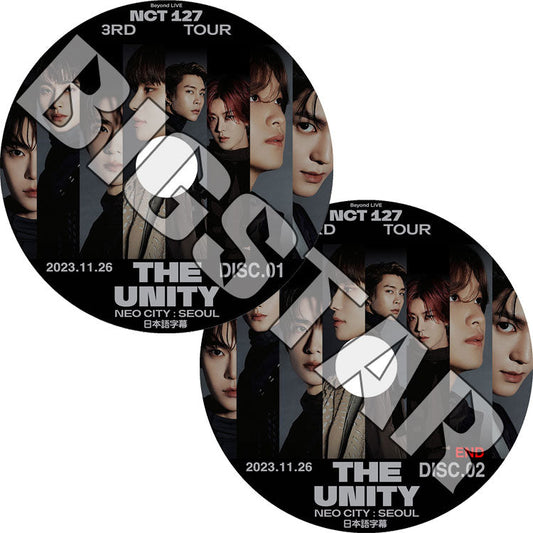 K-POP DVD/ NCT127 3rd THE UNIT CITY TOUR NEO CITY : SEOUL (2023.11.26) (2枚SET)/ NCT 127 エンシーティー KPOP DVD