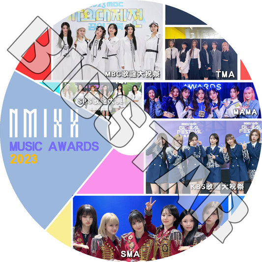 K-POP DVD/ NMIXX CUT MUSIC Awards 2023-2022/ MAMA KBS SBS MBC AAA MMA SMA CCMA/ NMIXX エンミックス リリー ヘウォン..