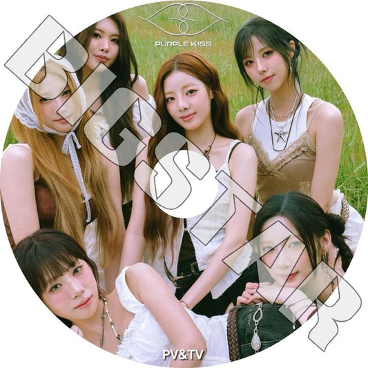 K-POP DVD/ PURPLE KISS 2025 PV/TV★DOREMI ON MY BIKE BBB 7HEAVEN Sweet Juice/ PURPLE KISS パープルキス ゴウン ドシ イレ..