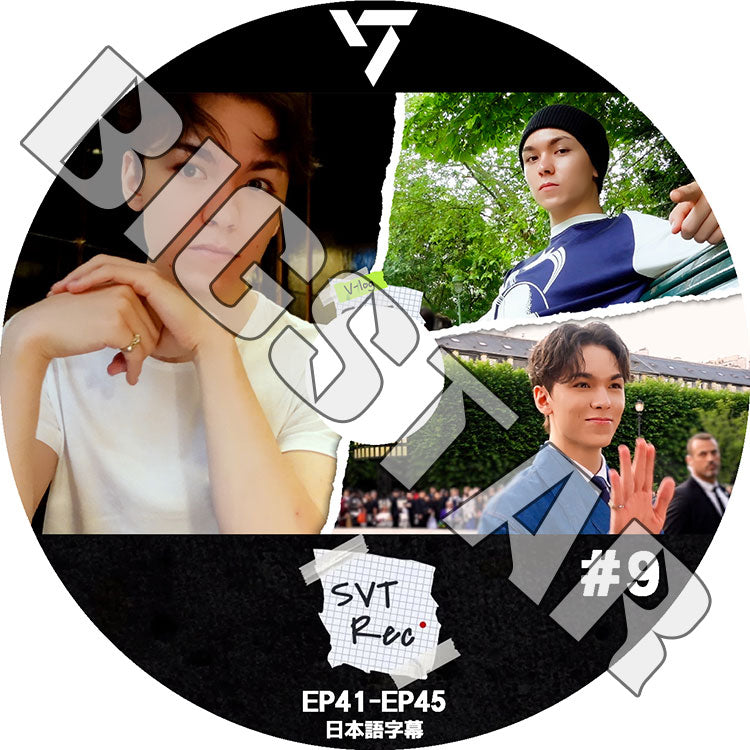 K-POP DVD/ SEVENTEEN RECORD #9 (EP41-EP45) (日本語字幕あり)/ SEVENTEEN セブンティーン セブチ エスクプス ウォヌ ミンギュ バーノン..