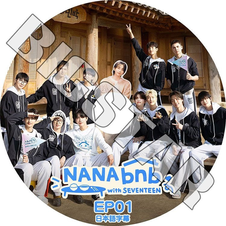 K-POP DVD/ SEVENTEEN NANA BNB (EP01) (日本語字幕あり)/ SEVENTEEN セブンティーン セブチ SVT KPOP DVD