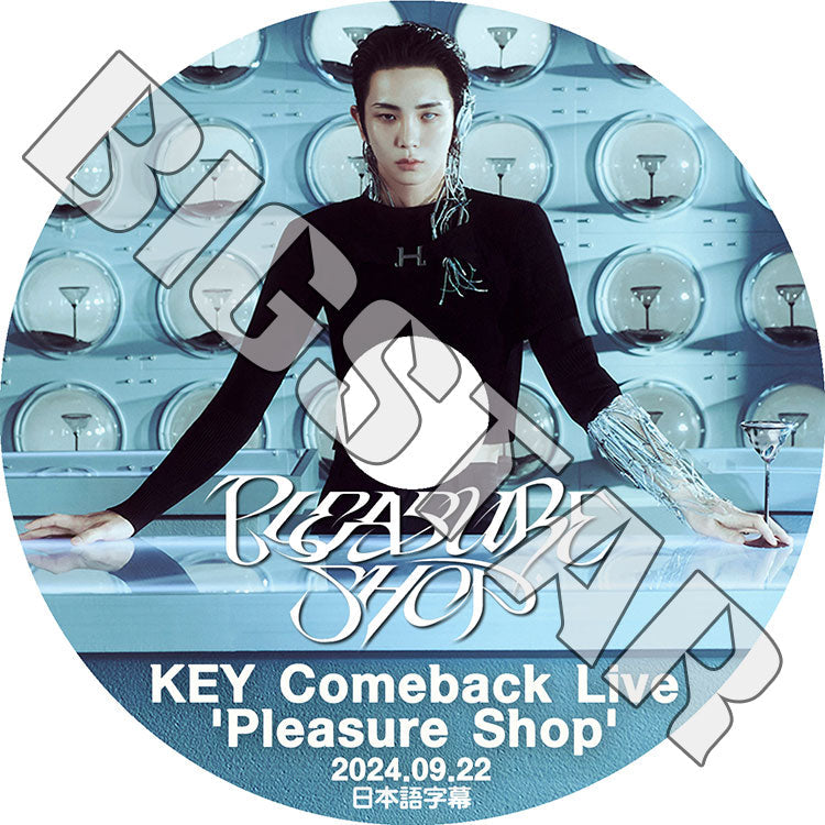 K-POP DVD/ SHINee KEY COMEBACK LIVE (2024.09.22) PLEASURE SHOP (日本語字幕あり)/ SHINee シャイニー キー KEY KPOP DVD