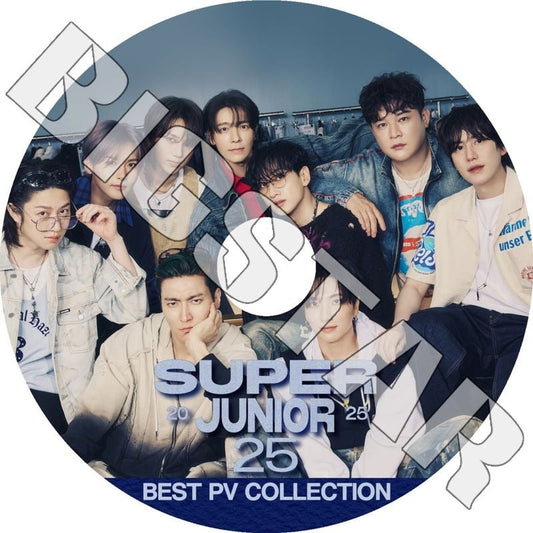 K-POP DVD/ SUPER JUNIOR 2025 BEST PV Collection★Express Mode Show Time Celebrate Mango Callin House Party../ スーパージュニア