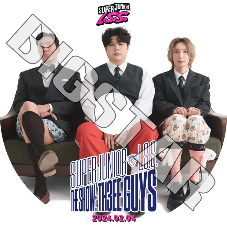 K-POP DVD/ SUPER JUNIOR L.S.S. THE SHOW TH3EE GUYS (2024.02.04) (日本語字幕あり)/ SUPER JUNIOR SJ スーパージュニア LeeTeuk ..