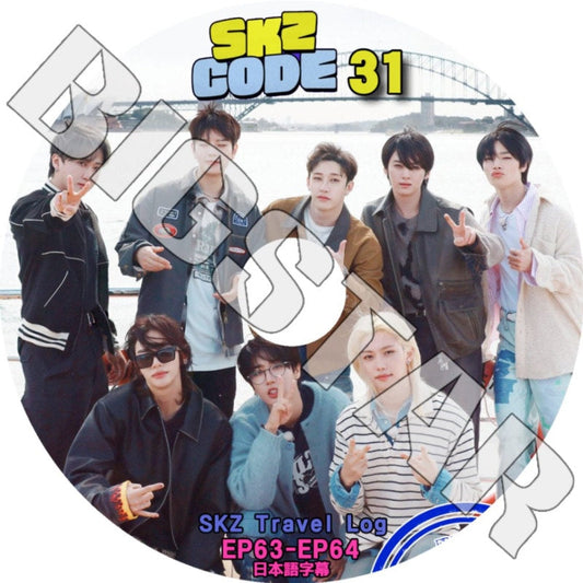 K-POP DVD/ STRAY KIDS SKZ CODE #31 (EP63-EP64) (日本語字幕あり)/ Stray Kids ストレイキッズ キムウジン バンチャン イミンホ ソチャンビン..