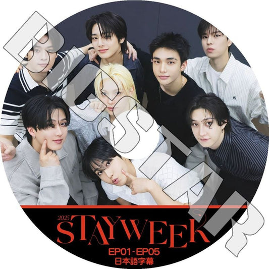 K-POP DVD/ STRAY KIDS 2025 STAYweeK (EP01-EP05) (日本語字幕あり)/ Stray Kids ストレイキッズ スキズ SKZ 韓国番組 KPOP DVD