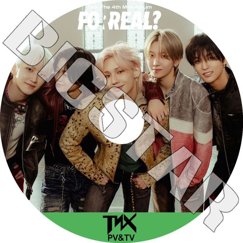 K-POP DVD/ TNX 2025 PV&TV Collection/ For Real? FUEGO Love or Die MOVE/ TNX ティーエンエックス テフン ギョンジュン ヒョンス ジュニョク..