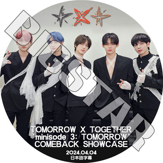 K-POP DVD/ TXT 2024 Comeback Showcase (2024.04.04) miniside3 TOMORROW (日本語字幕あり)/ TXT トゥモローバイトゥゲザー ヨンジュン..