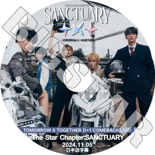 K-POP DVD/ TXT COMEBACK LIVE D+1 THE STAR CHAPTER SANCTUARY (2024.11.05) (日本語字幕あり)/ TXT トゥモローバイトゥゲザー