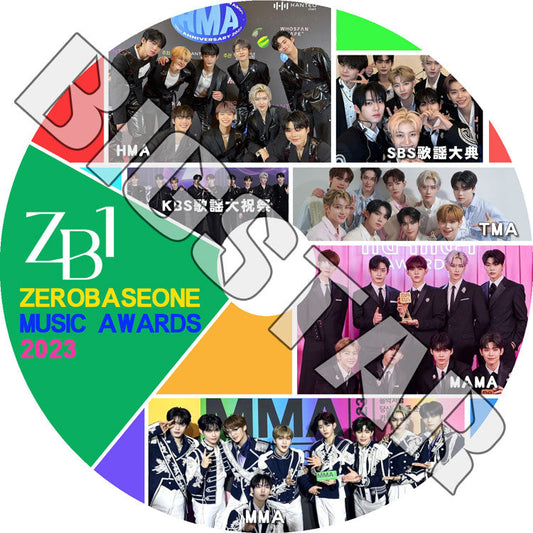K-POP DVD/ ZEROBASEONE CUT MUSIC Awards 2023/ MAMA SMA KBS SBS MBC MMA GDA/ ZEROBASEONE ZB1 ゼベワン ゼロベースワン