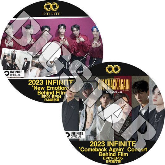 K-POP DVD/ INFINITE 2023 BEHIND FILM (2枚SET) (EP1-EP5) (日本語字幕あり)/ INFINITE インフィニット ソンギュ ドンウ ウヒョン ソンヨル..