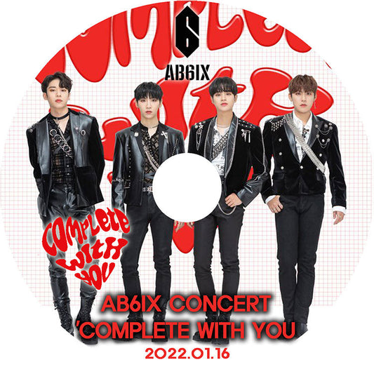 K-POP DVD/ AB6IX CONCERT COMPLETE WITH YOU (2022.01.16) (日本語字幕なし)/ AB6IX エービーシックス AB6IX KPOP DVD