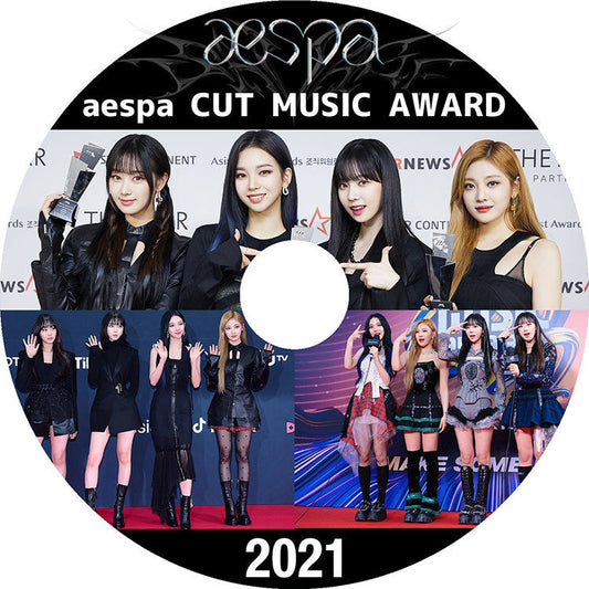 K-POP DVD/ aespa 2021 MUSIC AWARD CUT/ エスパ カリナ ジゼル ウィンター ニンニン KPOP DVD