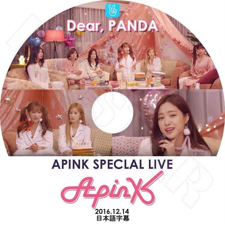 K-POP DVD/ APink SPECIAL V LIVE DEAR PANDA(2016.12.14)(日本語字幕あり)／A pink チョロン ボミ ウンジ ナウン ナムジュ ハヨン KPOP