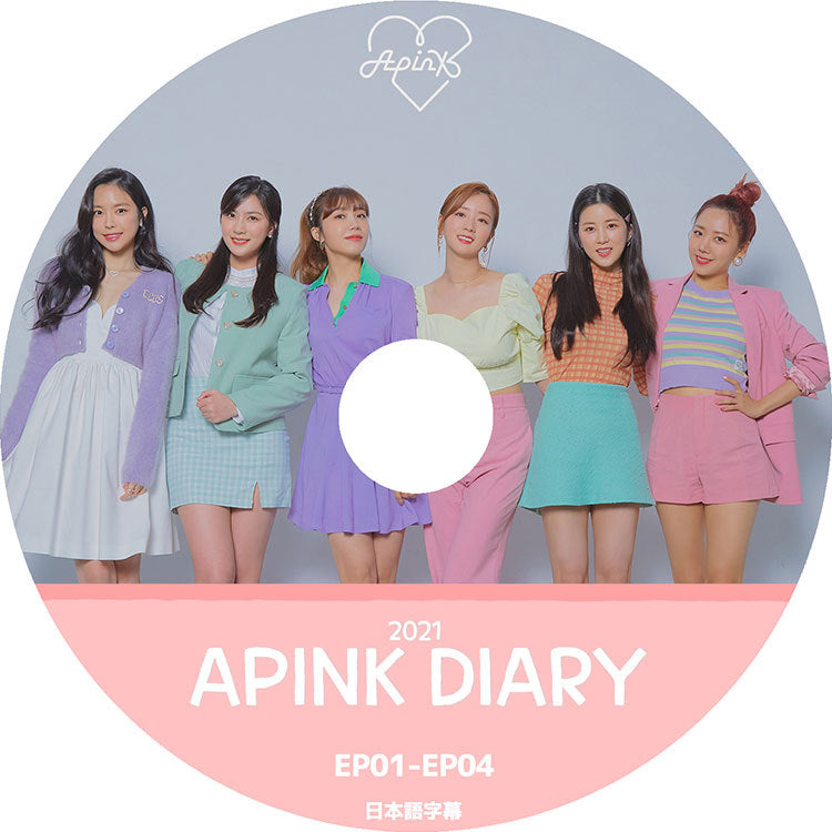 K-POP DVD/ A Pink DIARY 2021 (EP01-EP04)(日本語字幕あり)/ エーピンク パクチョロン ユンボミ チョンウンジ ソンナウン キムナムジュ オハヨン KPOP