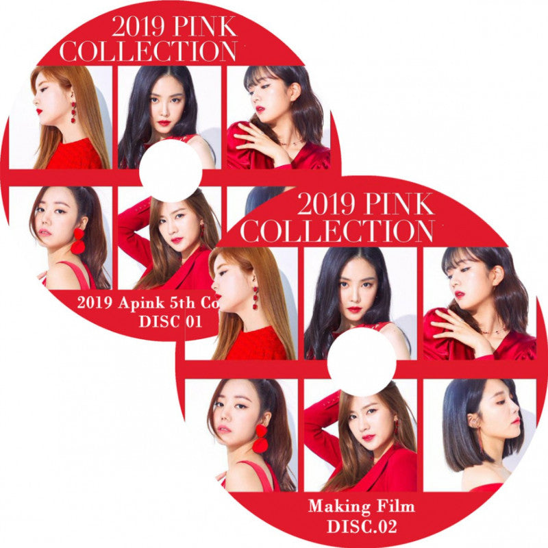 K-POP DVD/ Apink 2019 CONCERT PINK COLLECTION (2枚SET) (日本語字幕あり)/ Apink エーピンク チョロン ボミ ウンジ ナムジュ ハヨン KPOP DVD