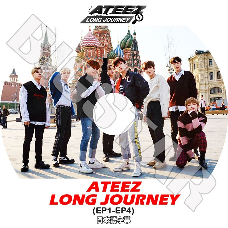 K-POP DVD/ ATEEZ Long Journey(EP01-EP04)(日本語字幕あり)／エーティーズ ホンジュン ミンギ ジョンホ サン ソンファ ヨサン ウヨン ユンホ KPOP DVD