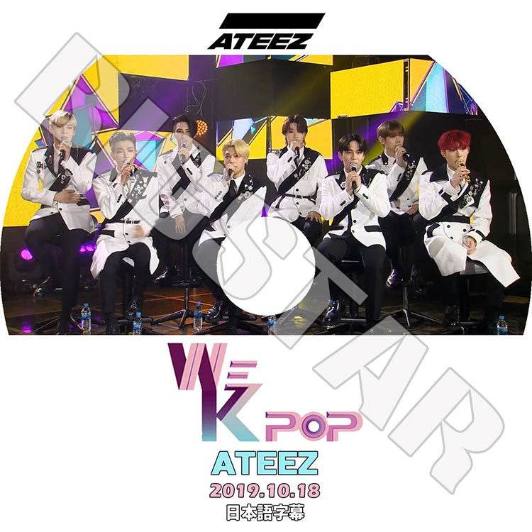 K-POP DVD/ ATEEZ WE KPOP(2019.10.18)(日本語字幕あり)／エーティーズ ホンジュン ミンギ ジョンホ サン ソンファ ヨサン ウヨン ユンホ KPOP DVD