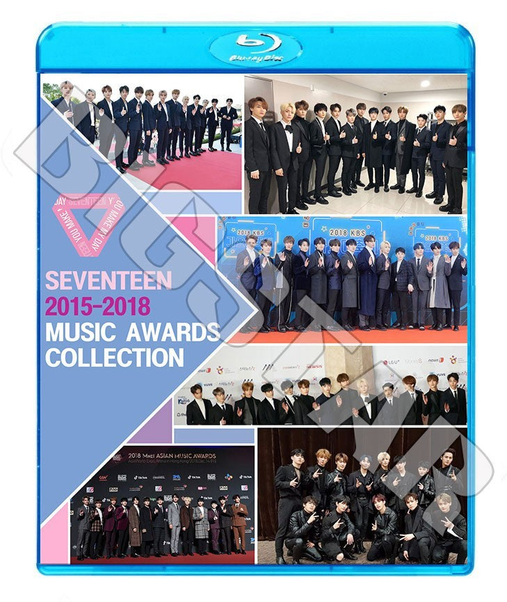 Blu-ray/ SEVENTEEN 2015-2018 MUSIC AWARD CUT★MAMA KBS MBC SBS GDA Seoul Awards 他／セブンティーン ブルーレイ