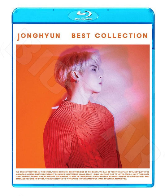 Blu-ray/ JONGHYUN 2018 BEST COLLECTION★Shinin Before Our Spring Lonely She Is End Of A Day Crazy Deja-Boo Hallelujah／SHINee シャイニ ジョンヒョン
