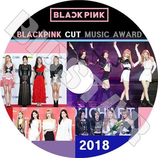 K-POP DVD/ Black Pink 2017-2018 MUSIC AWARD CUT★MAMA SBS GDA Seoul Awards 他／ブラックピンク ジェニ ジス ロゼ リサ KPOP DVD