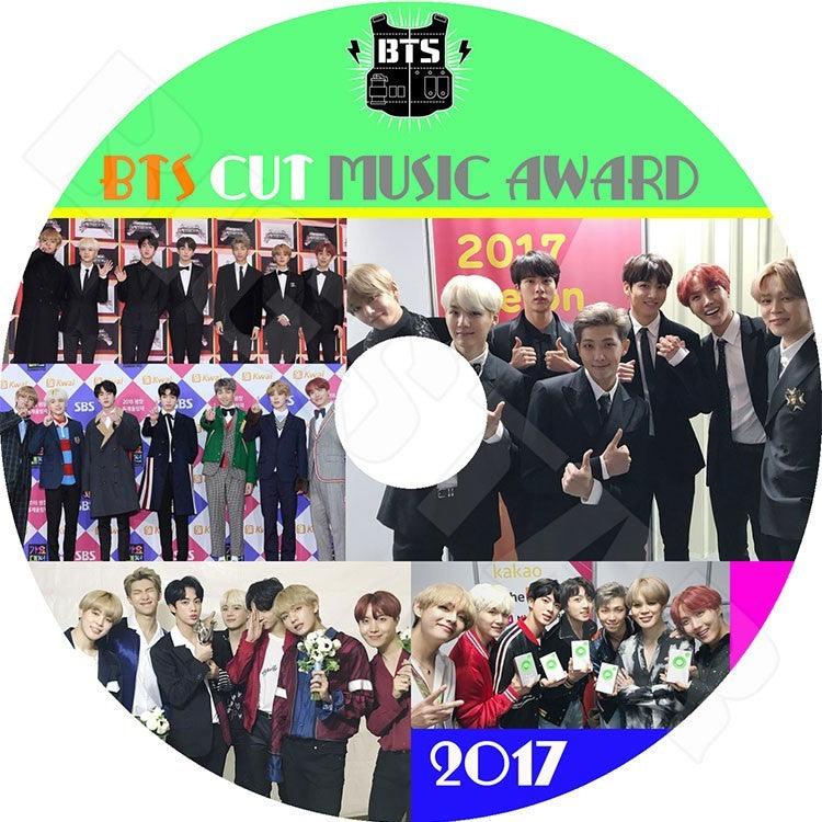 K-POP DVD/ バンタン 2017 MUSIC AWARD CUT-MAMA KBS MBC SBS GDA Seoul Awards 他／防弾 バンタン ラップモンスター ジン ジミン ブィ ジョングク..