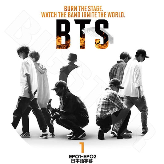 K-POP DVD/ バンタン BURN THE STAGE ON BANGTAN TV #1 (EP1-2)(日本語字幕あり)／防弾 シュガ ジン ジェイホープ ジミン ブィ ジョングク..