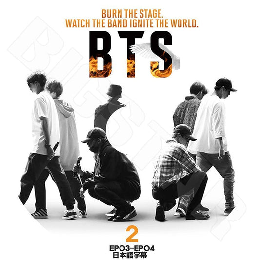 K-POP DVD/ バンタン BURN THE STAGE ON BANGTAN TV #2 (EP3-4)(日本語字幕あり)／防弾 シュガ ジン ジェイホープ ジミン ブィ ジョングク..