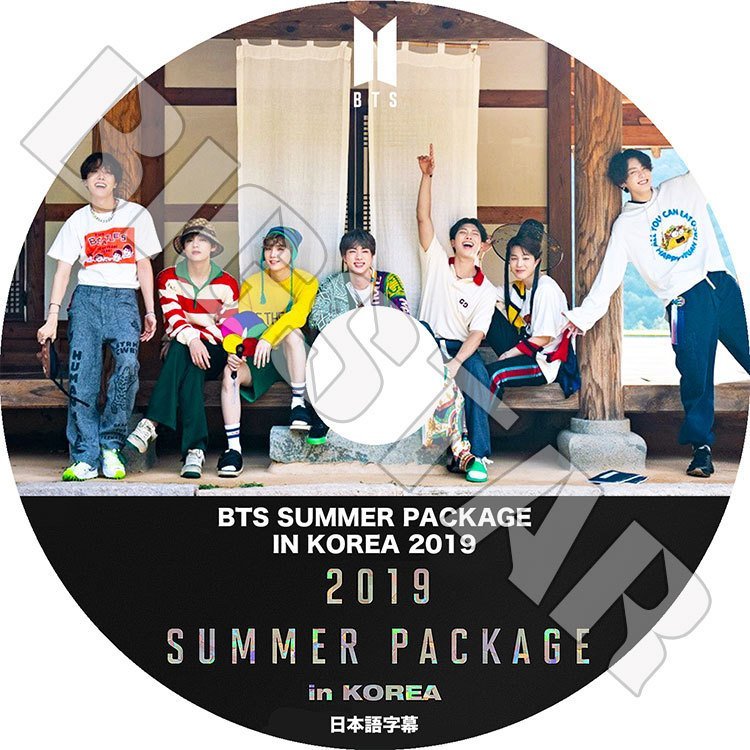K-POP DVD/ バンタン 2019 SUMMER PACKAGE in KOREA(日本語字幕あり)/ 防弾 RM シュガ ジン ジェイホープ ジミン ブィ ジョングク