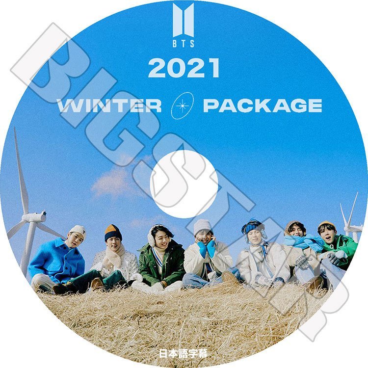 K-POP DVD/ バンタン 2021 WINTER PACKAGE (日本語字幕あり)/ 防弾 バンタン ラップモンスター シュガ ジン ジェイホープ ジミン ブィ ジョングク