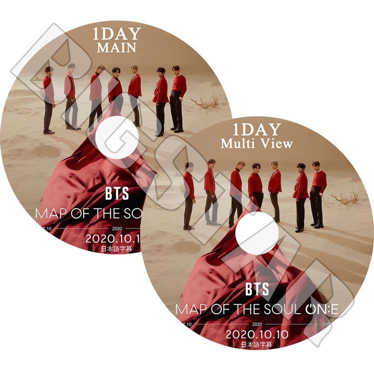 K-POP DVD/ MAP OF THE SOUL 1DAY (2枚SET)(2020.10.10)(日本語字幕あり)/ 防弾 バンタン MAP OF THE SOUL ラップモンスター..