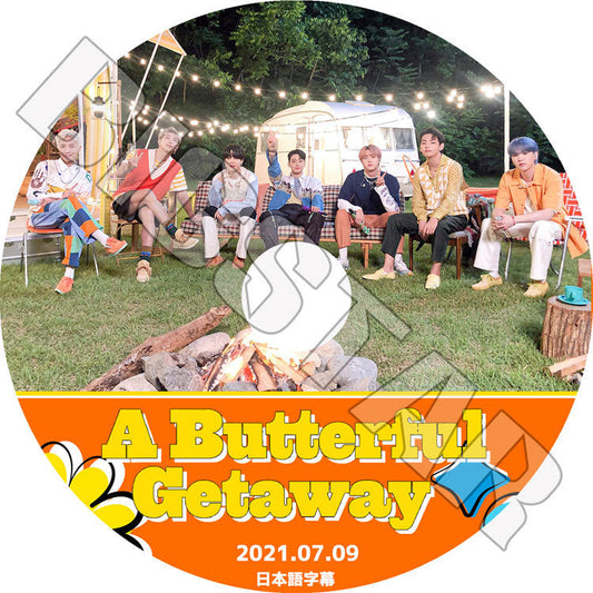 K-POP DVD/ バンタン A Butterful Getaway(2021.07.09)(日本語字幕あり)/ 防弾 ラップモンスター シュガ ジン ジェイホープ ジミン ブィ ジョングク KPOP