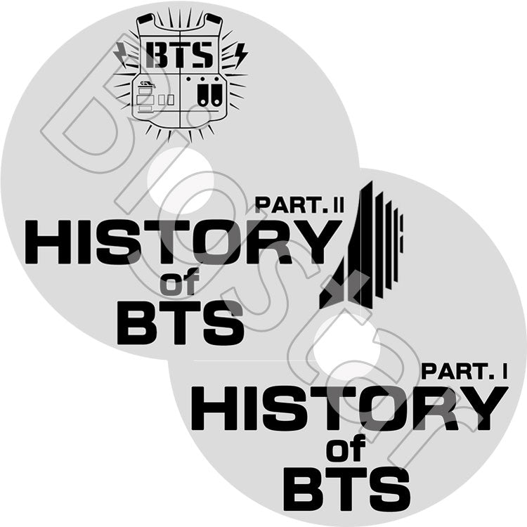 K-POP DVD/ バンタン HISTORY OF BTS(2枚SET)(日本語字幕なし)/ 防弾 バンタン ラップモンスター シュガ ジン ジェイホープ ジミン ブィ ジョングク