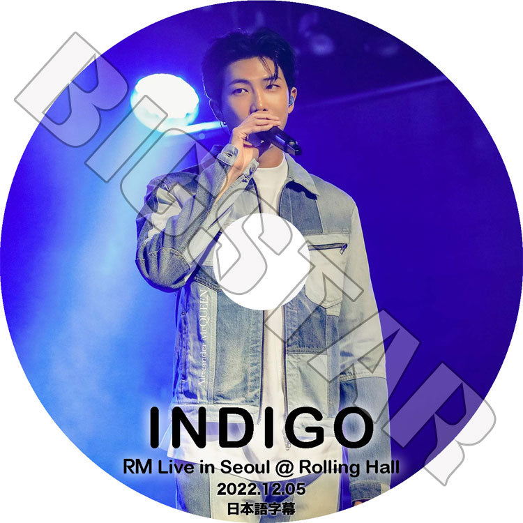 K-POP DVD/ バンタン RM INDIGO LIVE IN SEOUL ROLLING HALL(2022.12.05)(日本語字幕あり)/ バンタン RM BANGTAN KPOP DVD