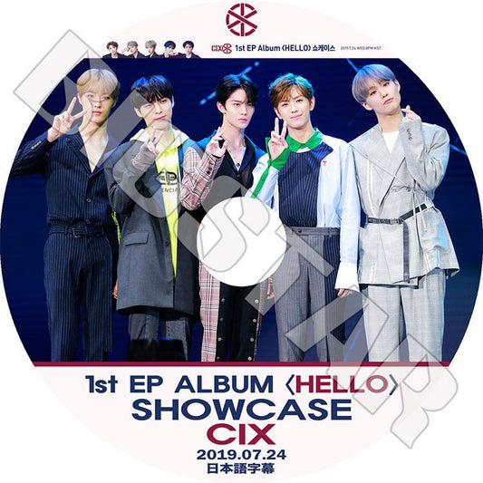 K-POP DVD/ CIX 1st EP ALBUM SHOWCASE (2019.07.24)(日本語字幕あり)／シーアイエックス ジニョン スンフン ヒョンソク ヨンヒ BX KPOP DVD