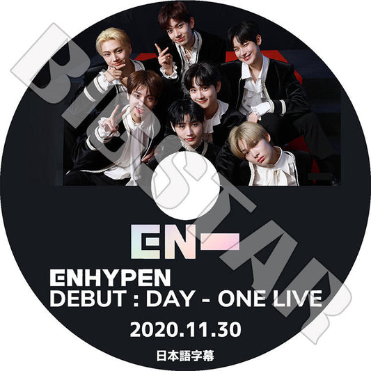 K-POP DVD/ ENHYPEN DEBUT DAY ONE LIVE(2020.11.30)(日本語字幕あり)/ エンハイプン ヒスンジェイ ジェイク ソンフン ソヌ ジョンウォン ニキ KPOP DVD