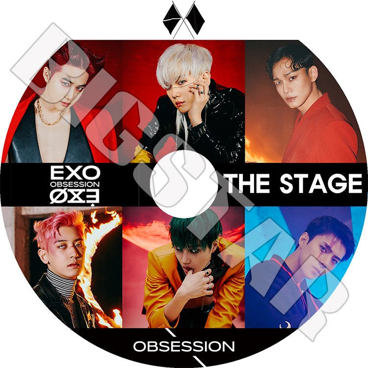 K-POP DVD/ EXO OBSESSION THE STAGE/ エクソ スホ チャンヨル ベクヒョン ディオ シウミン チェン カイ セフン レイ KPOP DVD