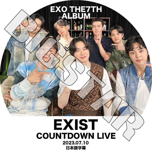 K-POP DVD/ EXO COUNTDOWN LIVE (2023.07.10) EXIST (日本語字幕あり)/ EXO エクソ スホ べッキョン チャニョル カイ セフン シウミン チェン EXO