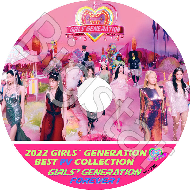 K-POP DVD/ 少女時代 2022 BEST PV Collection★FOREVER 1 Oh!GG Holiday Lion Heart Party Catch Me If You Can/ snsd 少女時代 ソニョシデ PV