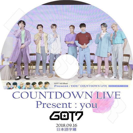 K-POP DVD/ GOT7 2018 Countdown Live (2018.09.16) Present:You(日本語字幕あり)／ガットセブン ジェイビー ジュニア マーク ジャクソン ヨンジェ..