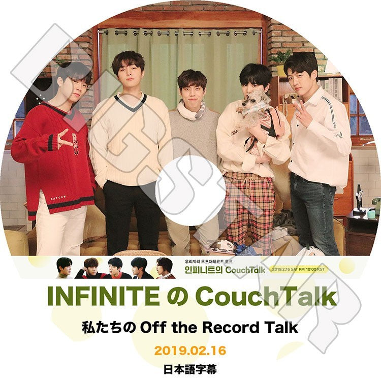 K-POP DVD/ INFINITE Couch Talk(2019.02.16)(日本語字幕あり)／INFINITE インフィニット ソンギュ ドンウ ウヒョン ホヤ ソンヨル エル ソンジョン