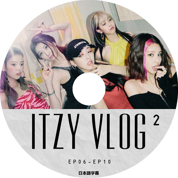 K-POP DVD/ ITZY VLOG #2(EP06-EP10)(日本語字幕あり)/ イッジ イェジ リア リュジン チェリョン ユナ KPOP DVD
