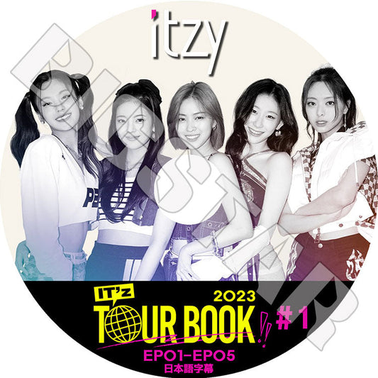 K-POP DVD/ IT'Z TOURBOOK 2023 #1 (EP01-EP05)(日本語字幕あり)/ ITZY イッジ イェジ リア リュジン チェリョン ユナ ITZY KPOP DVD